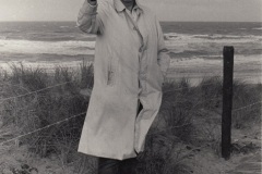 Joseph Beuys, Scheveningen, 1976, Foto: Caroline Tisdall